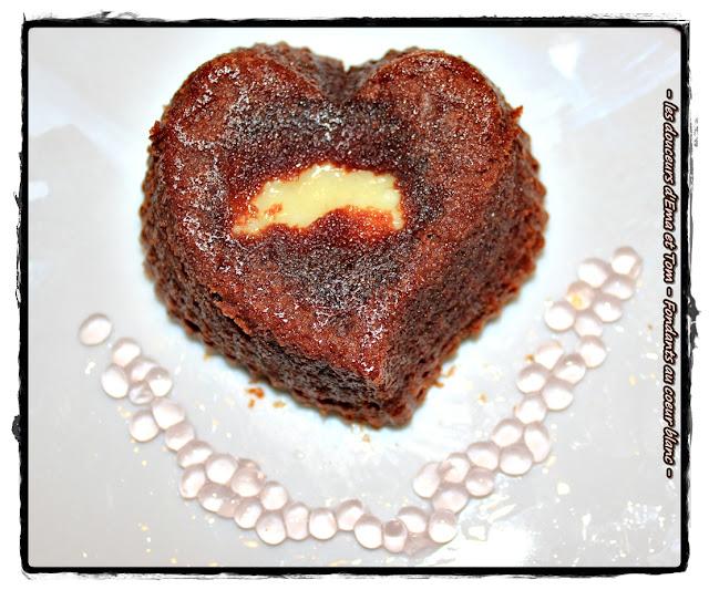 FONDANT AU COEUR BLANC