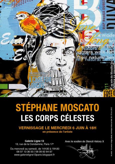 Stéphane Moscato, Les Corps Célestes à la Galerie Ligne 13