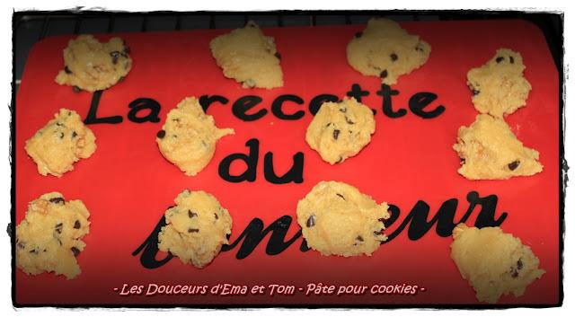 Cookies aux pépites de chocolat et aux noix