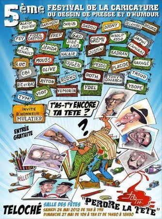 affiche festival Teloche 2012 definitive