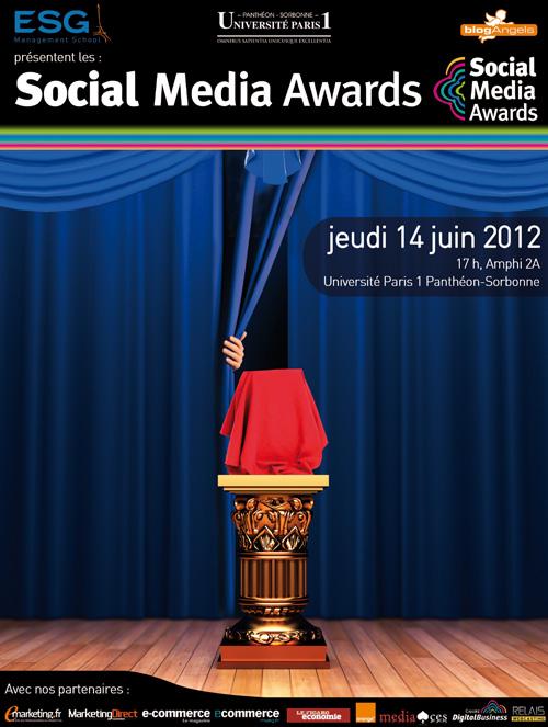 Media Aces partenaire des Social Media Awards 2012