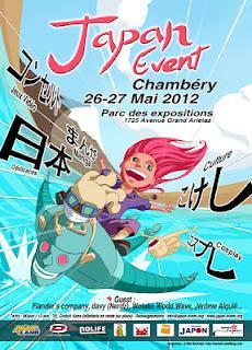 affiche japan event chambery