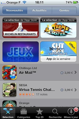 Nouveaux: Apple propose l'Apps GRATUITE de la semaine...