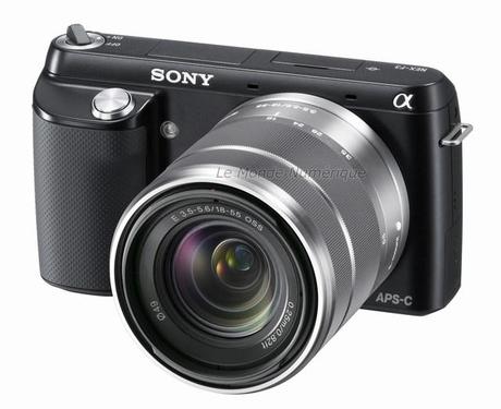 Nouvel appareil photo numérique hybride Sony NEX-F3
