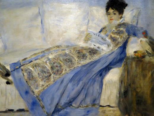 Pierre-Auguste RENOIR, Portrait de Madame Monet