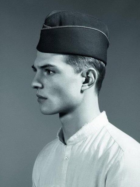 4243  610x650 003 balmain autumn winter 2012 karim sadli2 Collection Balmain   Automne/Hiver 2012 2013