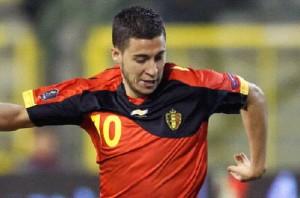 Belgique : Wilmots satisfait d’Hazard