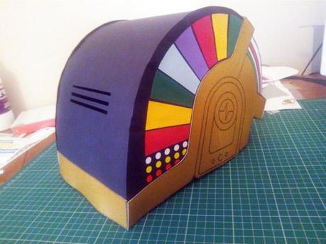 Daft Punk Helmets papercraft (x 2)