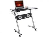 bureau doté haut-parleurs intégrés