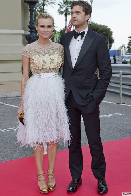 Diane Kruger et Joshua Jackson s'échappent à Monaco le temps d'une soirée.