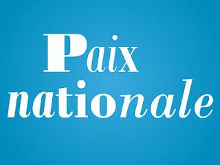 13/04-30/06 - Paix Nationale - Le Public