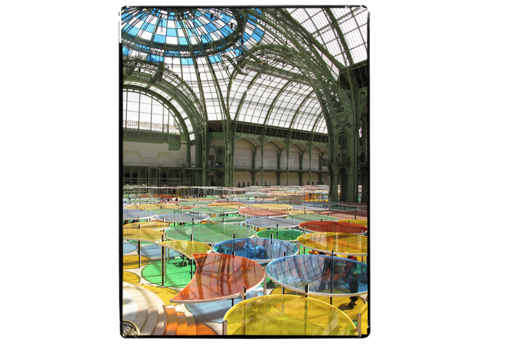 Kaléidoscopique trip avec Daniel Buren au Grand Palais