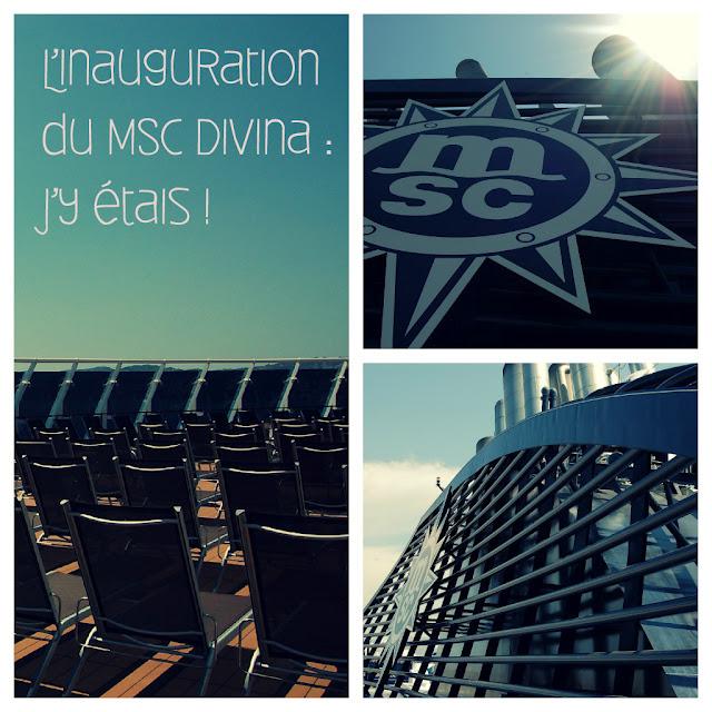 L'inauguration du MSC Divina