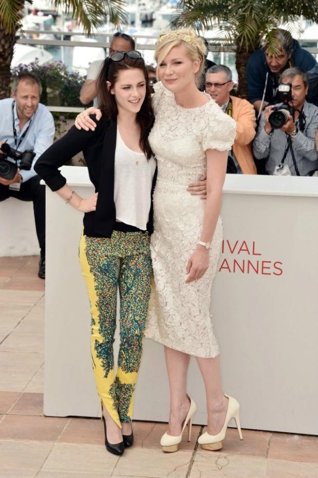 Cannes : Kristen Stewart et Kirsten Dunst pour la promo de Sur la route