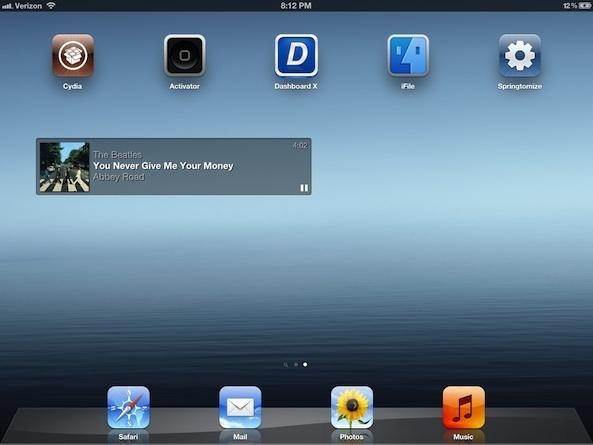 Jukebox, Widget musical sur l'écran de votre iPhone...