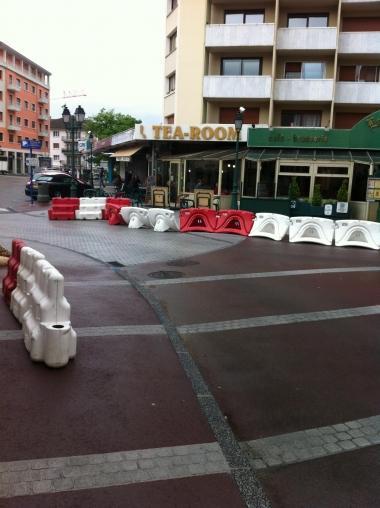 Après 9 mois de gestation le centre-ville de St Julien accouche de sa nouvelle parure verte. centre ville st julien