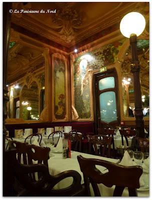 Brasserie Julien, le charme d’une brasserie Art Nouveau