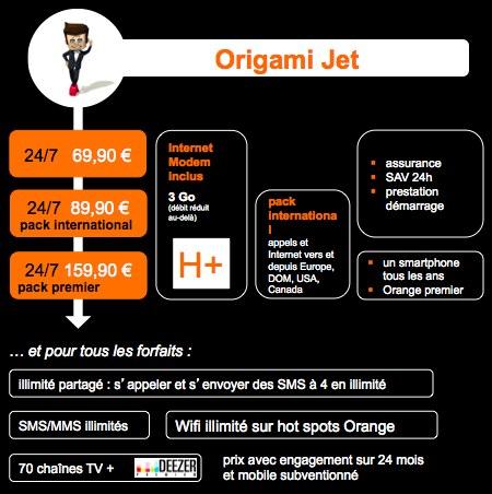 AuILOOwCEAAakKM Orange simplifie sa gamme Origami