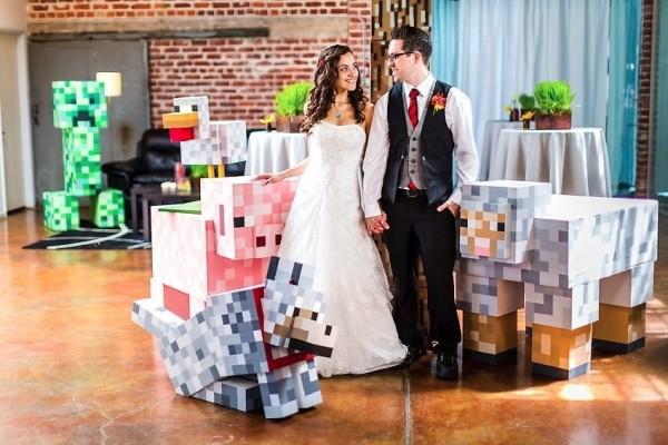 MA Minecraft Wedding The Goodness 275 thumb 600x400 Se marier en rendant hommage à Minecraft