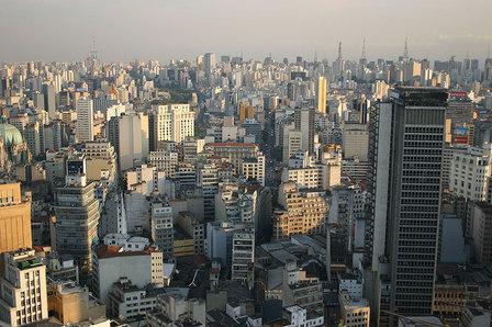 le quartier des affaires de Sao Paulo