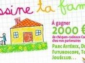 juin, A2micile lance grand concours Dessine famille