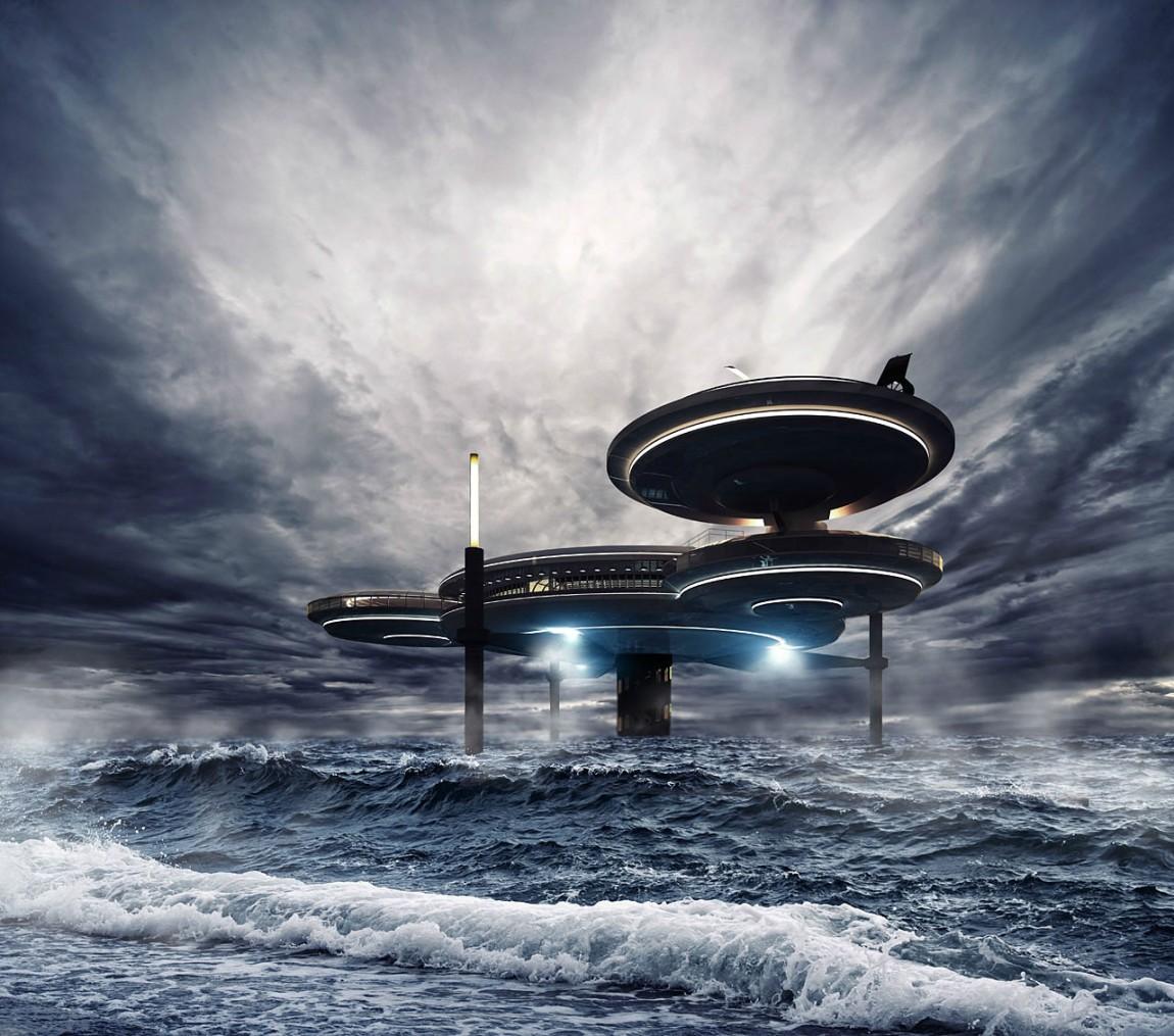 DESIGN Projet d’Hôtel sous l’eau à Dubaï