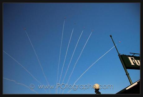 Spectacle aérien des deux rives