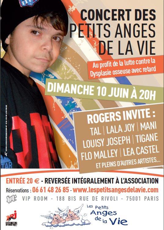 Concert caritatif le 10 juin au VIP Room avec Léa Castel, Tal, Lala Joy, Louisy Joseph...