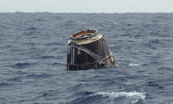 La capsule Dragon de SpaceX a amerri dans le Pacifique