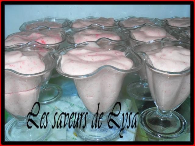 mousse légère aux fraises mousse légère aux fraises