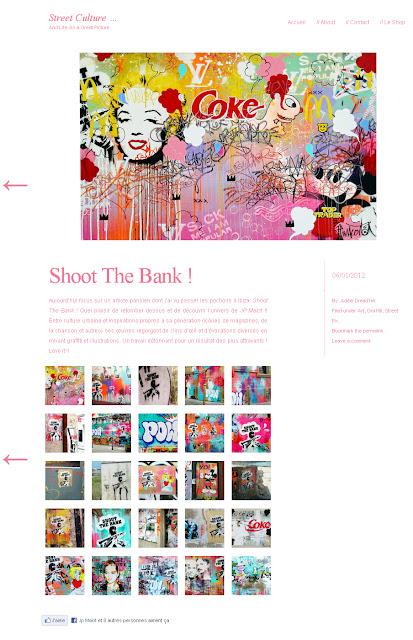 SHOOT THE BANK SUR STREET-CULTURE.FR