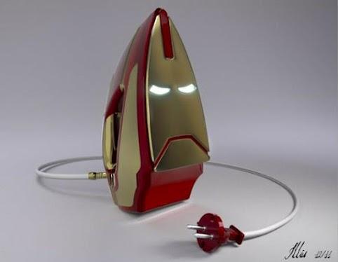  Concept : un fer à repasser Iron Man