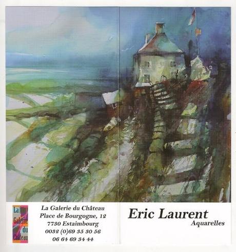 Eric Laurent expose à la Galerie du château à Estaimbourg