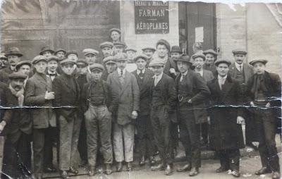 Ouvriers Farman en 1915