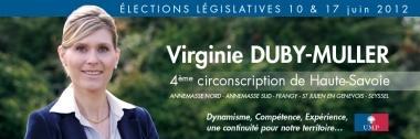 Virginie DUBY-MULLER,4ème circonscription de Haute-Savoie,Françoise GROSSE-TETE,Claude BIRRAUX,Pierre HERISSON