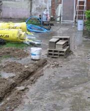 SANNOIS, HIER. Le regard du chantier a été bouché depuis le drame.