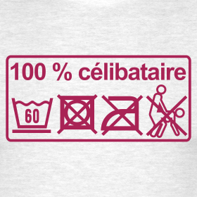 tshirt-100-celibataire_design homme
