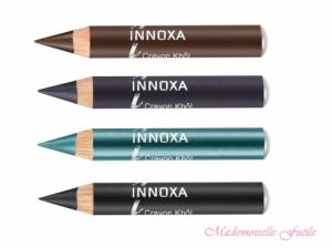 Concours beauté… 4 crayons khol Innoxa à gagner sur le blog de Mademoiselle Futile