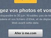 juin, MobileMe c'est fini...