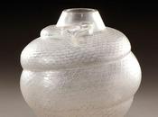 RENE LALIQUE Rare vase «Serpent»
