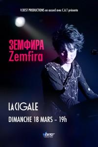 Concert de Zemfira à Paris