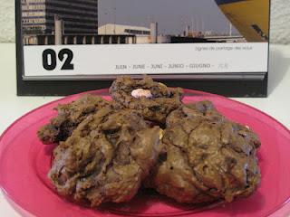 Dessert: OUTRAGEOUS Cookies ( cookies au chocolat noir et au ... chocolat)