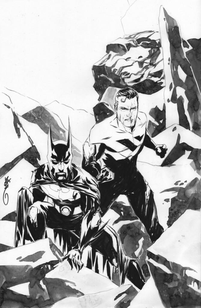 Batman & Superman prêt à en découdre dans Batman Beyond Unlimited #7