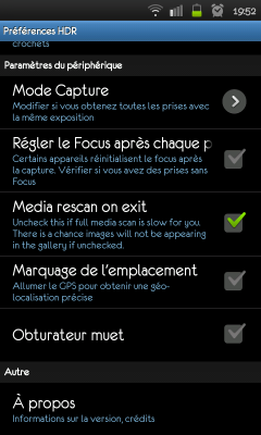 HDR Camera – La très haute qualité photo, à portée de doigt HDR Camera – La très haute qualité photo, à portée de doigt