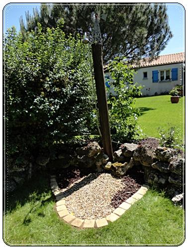 Aménagement de la douche, 1er juin 2012