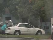 Humour attaque zombie filmée caméra cachée