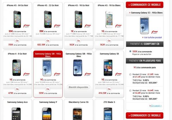 galaxy s3 free 600x419 Le Samsung Galaxy S3 disponible chez Free Mobile ! (MAJ)
