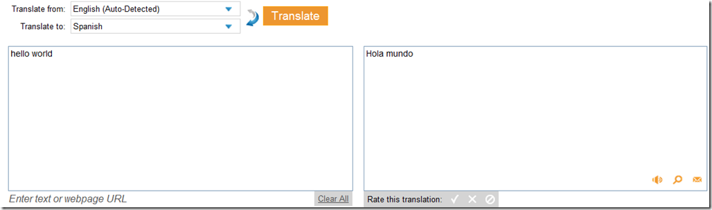 Bing Translate Microsoft Bing Translator remplace Yahoo! Babel Fish