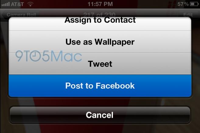 iOS 6 : Un peu de gris, de Facebook, de Mountain Lion et un vrai Siri sur tablette