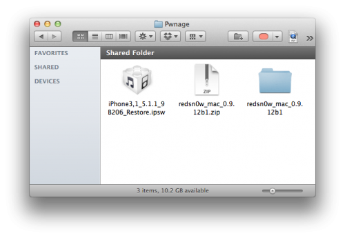 [Tuto MAC] Jailbreak (Untethered) iPhone / iPad sous iOS 5.1.1 avec Redsn0w...